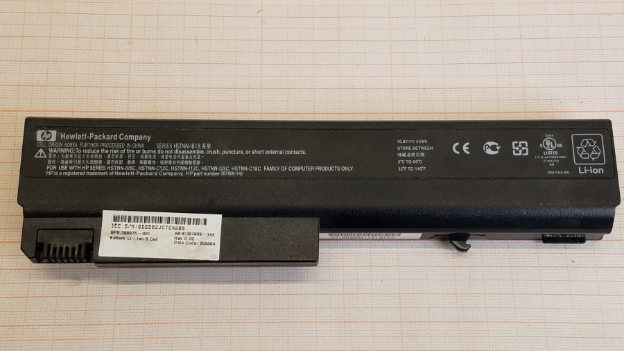 165-315-001 Ноутбук HP COMPAQ nx6310 #14