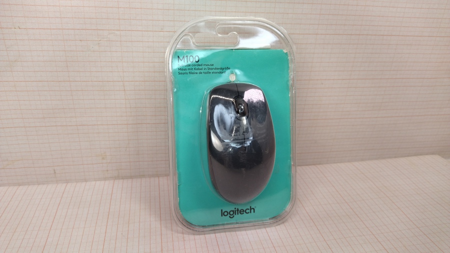 001-039-002 Мышь проводная Logitech M100 #7