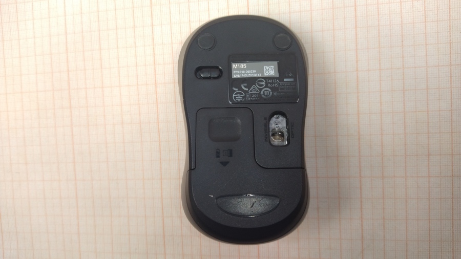 001-040-001 Мышь беспроводная Logitech M185 #3