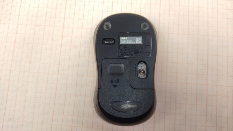 001-040-002 Мышь беспроводная Logitech M185 #3