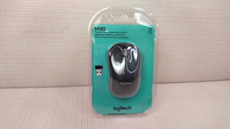 001-040-002 Мышь беспроводная Logitech M185 #8
