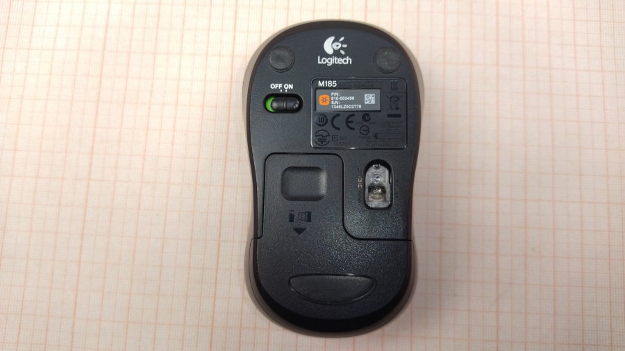 001-040-003 Мышь беспроводная Logitech M185 #3