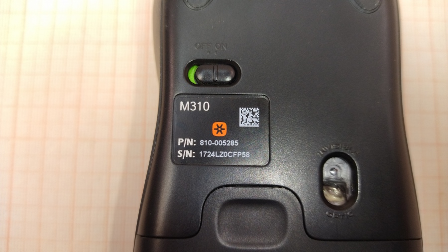 001-049-001 Мышь беспроводная Logitech M310 #4