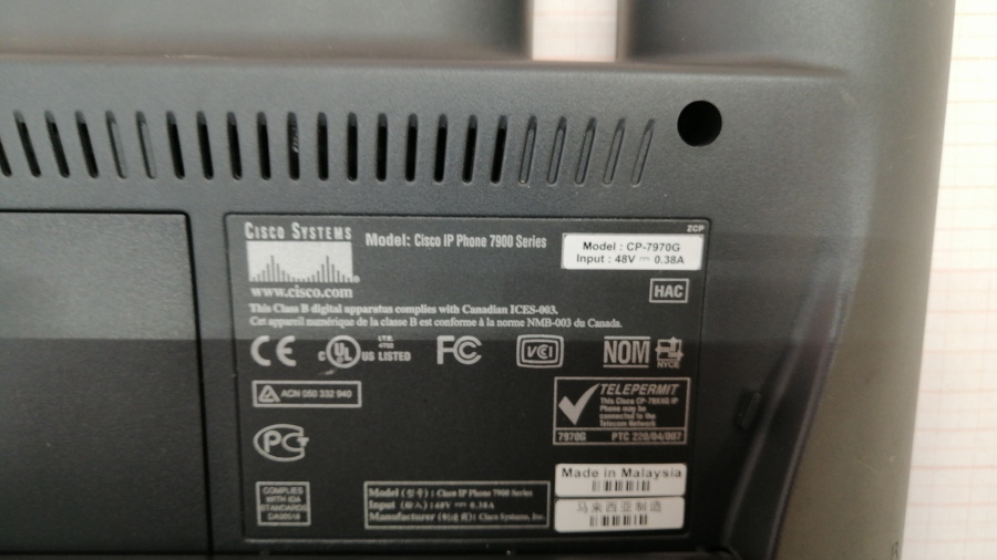 194-008-004 Телефон VoIP CISCO CP-7970G #8