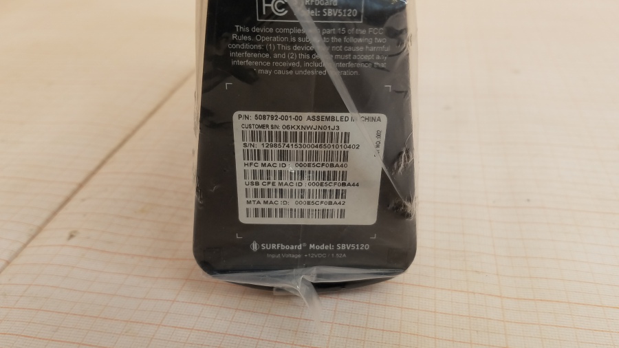 164-003-002 Модем Motorola SBV5120 #5