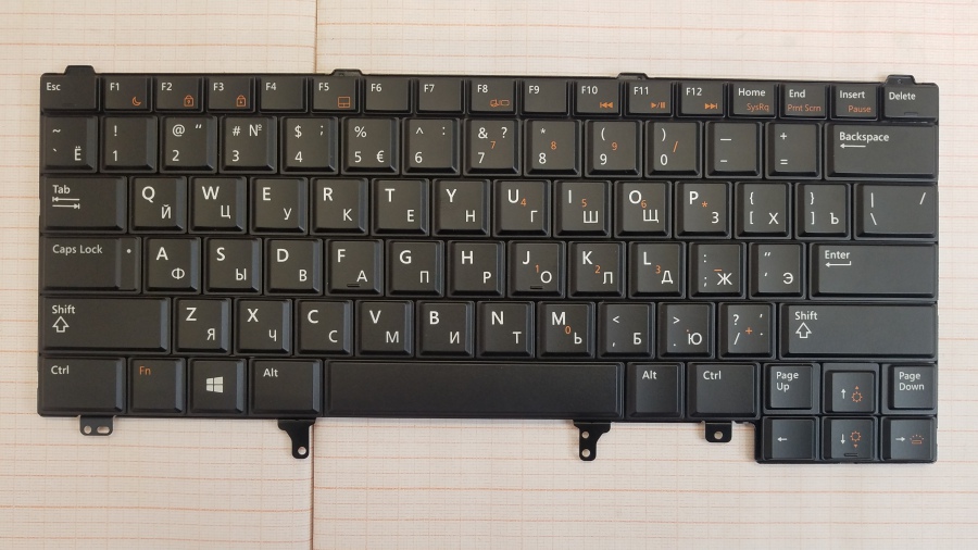 134-019-001 Клавиатура для ноутбука DELL 0V6716 #3