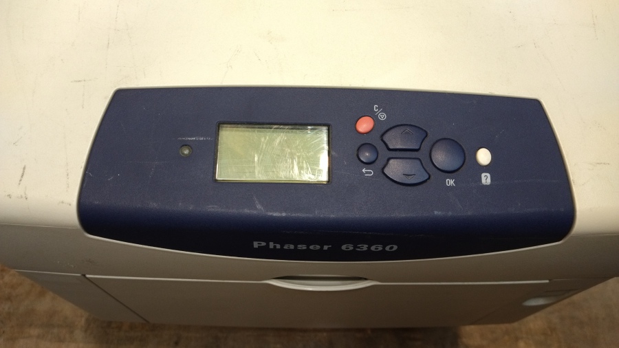 010-012-001 Принтер XEROX Phaser 6360N #7