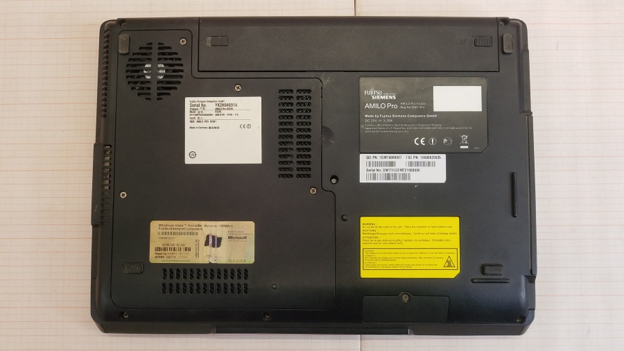 168-075-001 Ноутбук FUJITSU-SIEMENS AMILO Pro V3205 #9