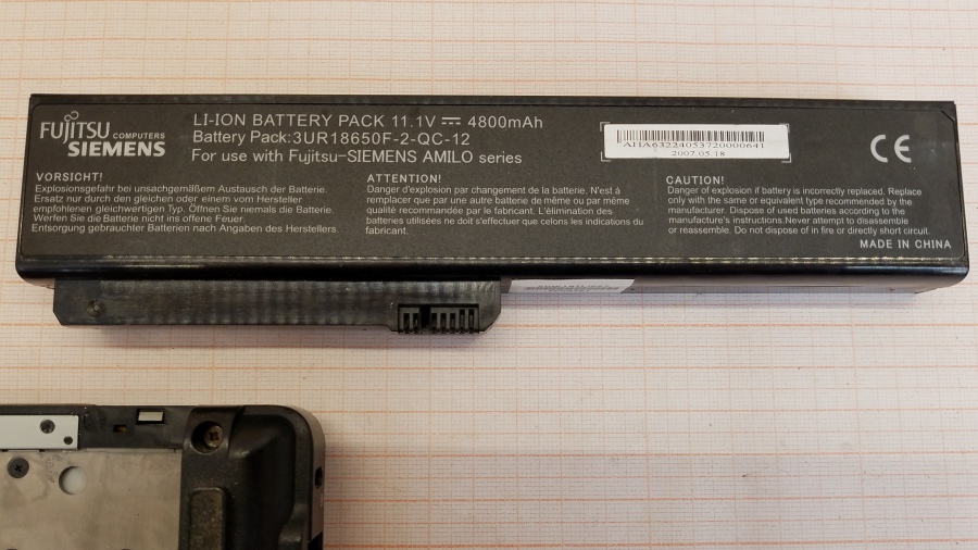 168-075-001 Ноутбук FUJITSU-SIEMENS AMILO Pro V3205 #14