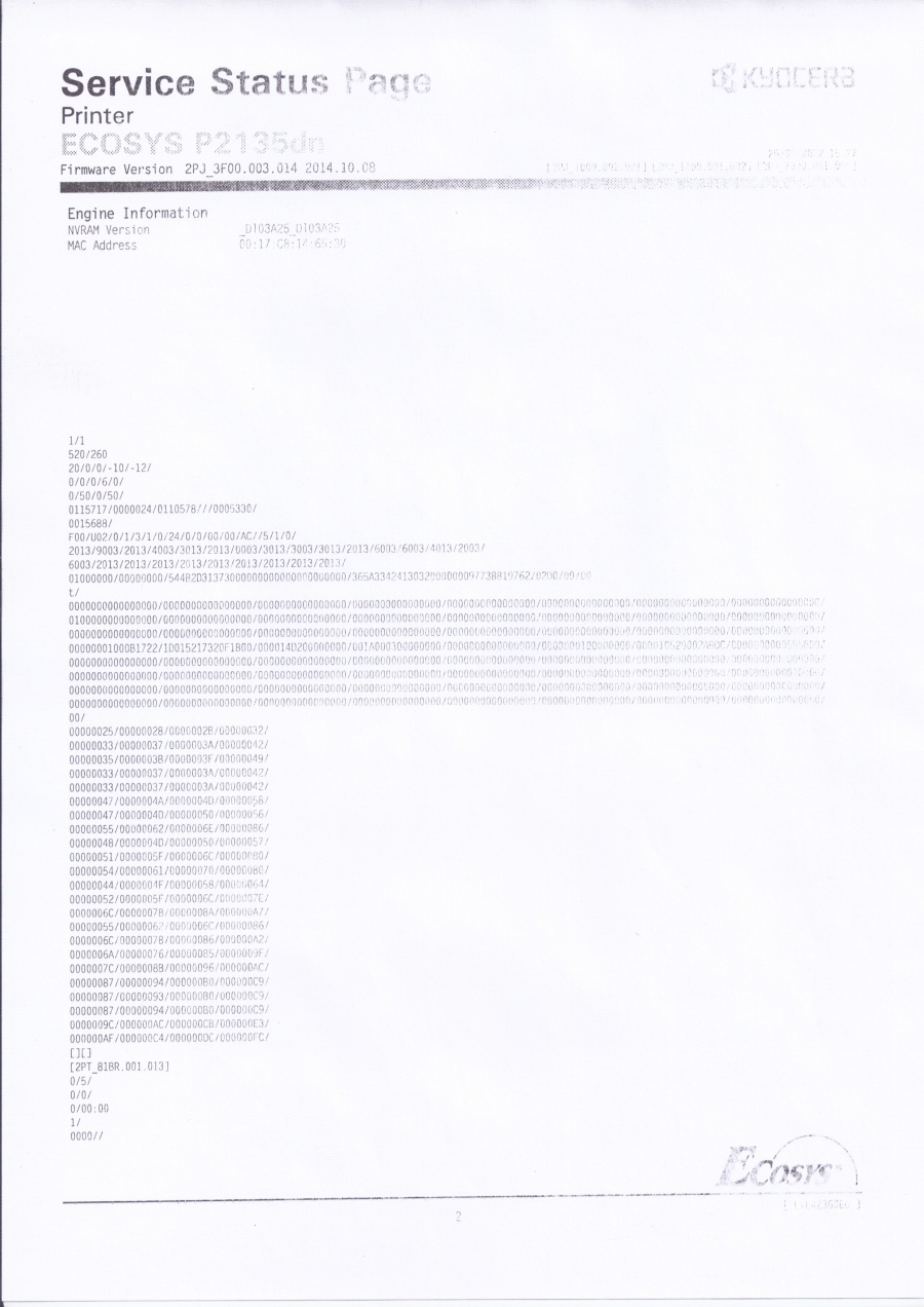 177-005-001 Принтер KYOCERA ECOSYS P2135dn #21