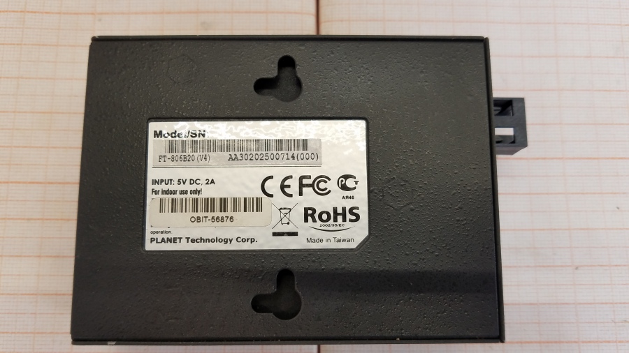111-070-001 Медиаконвертер PLANET FT-806B20 (V4) #7