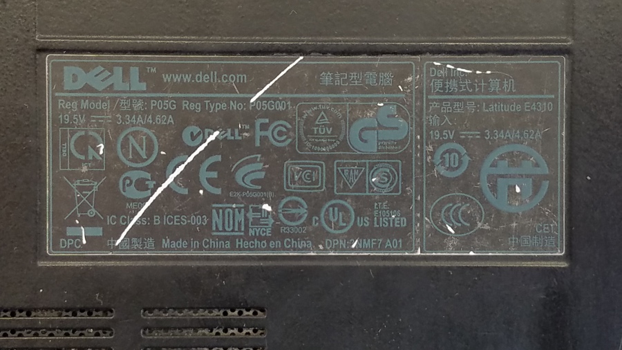 173-181-001 Ноутбук DELL Latitude E4310 #8