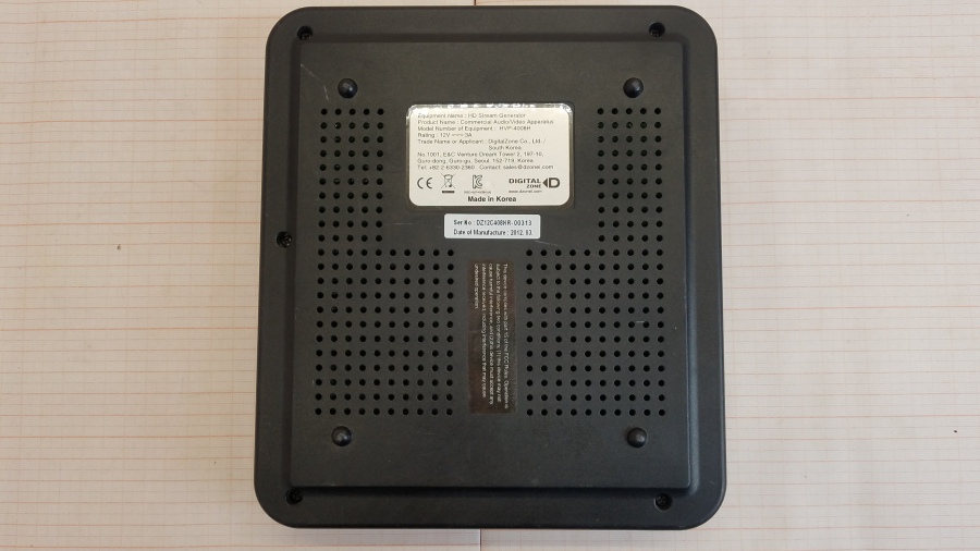 111-073-001 HD Stream Generator DIGITAL ZONE HVP-4008H #7