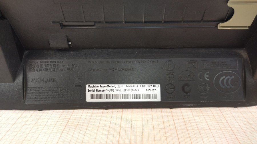 143-020-001 МФУ Lexmark X1190 #17