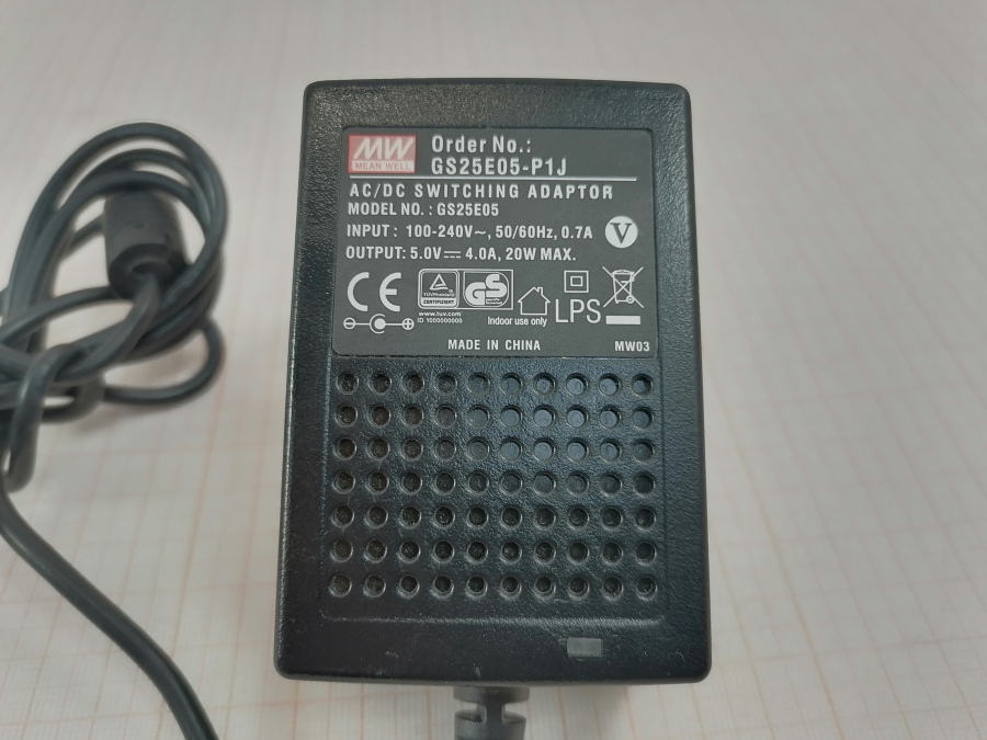 111-075-001 Блок питания (БП) MEAN WELL GS25E05-P1J #2