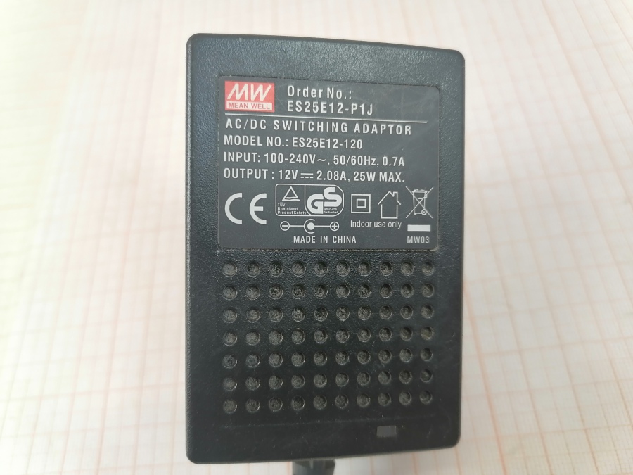111-080-001 Блок питания (БП) MEAN WELL ES25E12-P1J #2