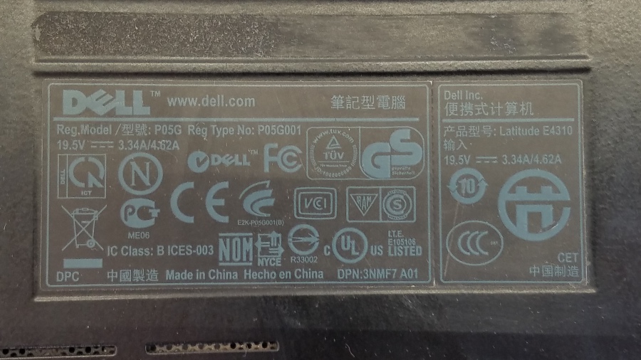 173-181-002 Ноутбук DELL Latitude E4310 #9