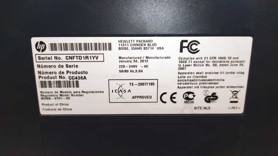 149-082-003 МФУ HP Color LaserJet CM2320nf #38