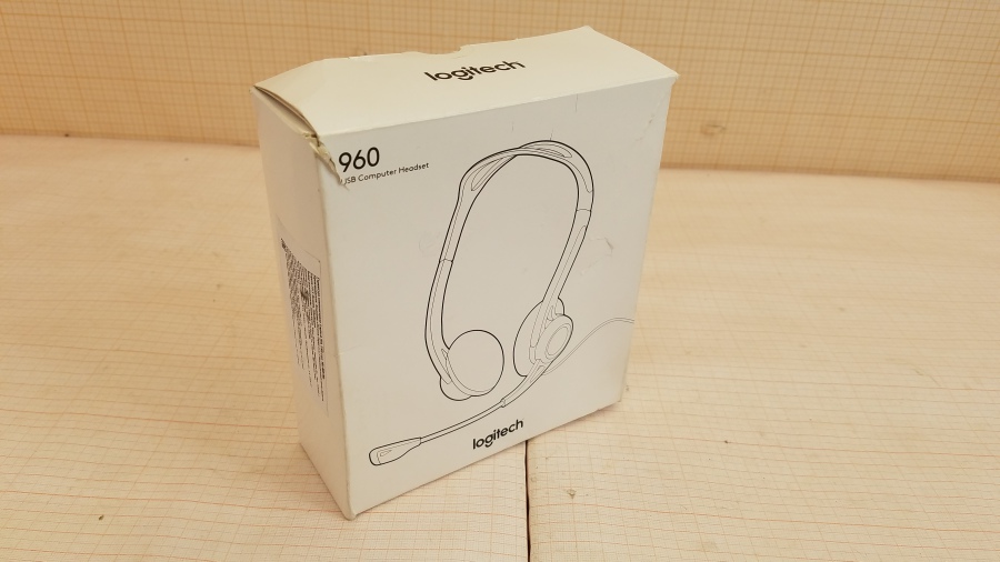 165-328-001 Стереогарнитура Logitech PC Headset 960 USB #1