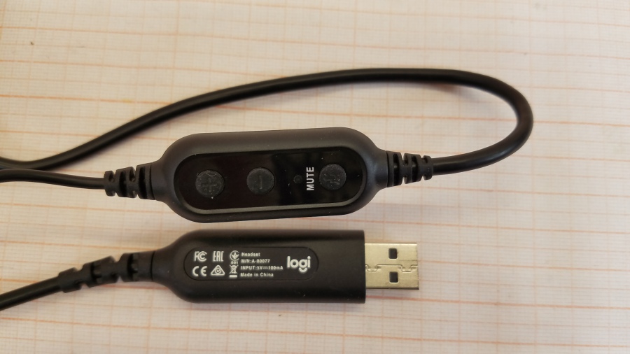 165-328-001 Стереогарнитура Logitech PC Headset 960 USB #6