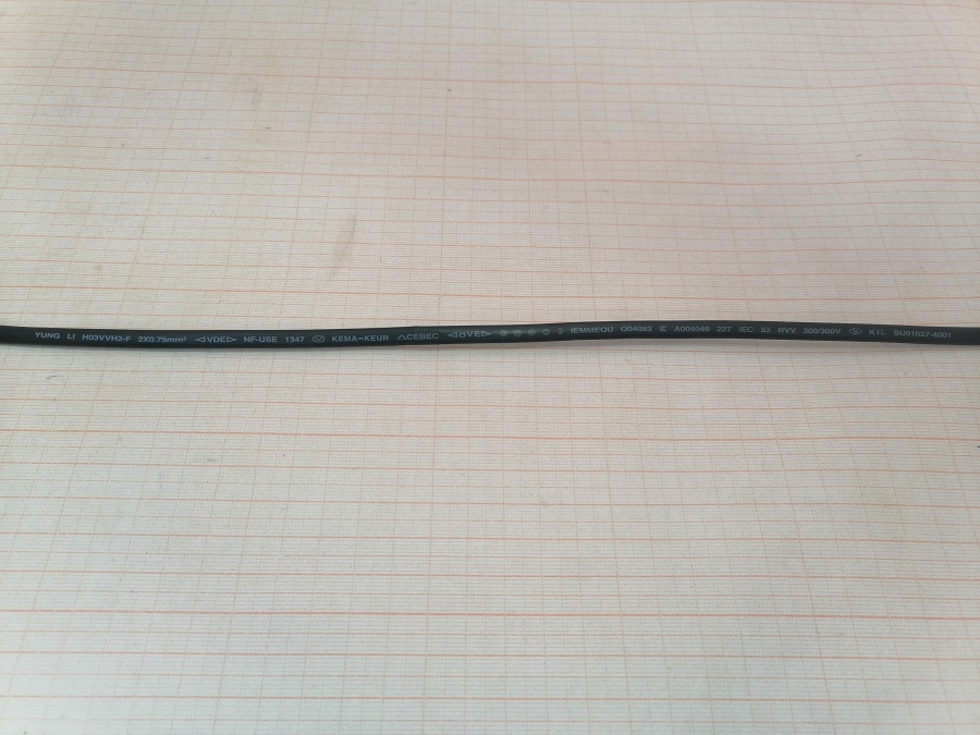 111-113-001 Кабель питания CEE 7/16  H03VVH2-F #2