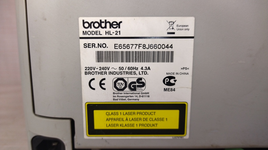 165-005-011 Принтер BROTHER HL-2150NR #13