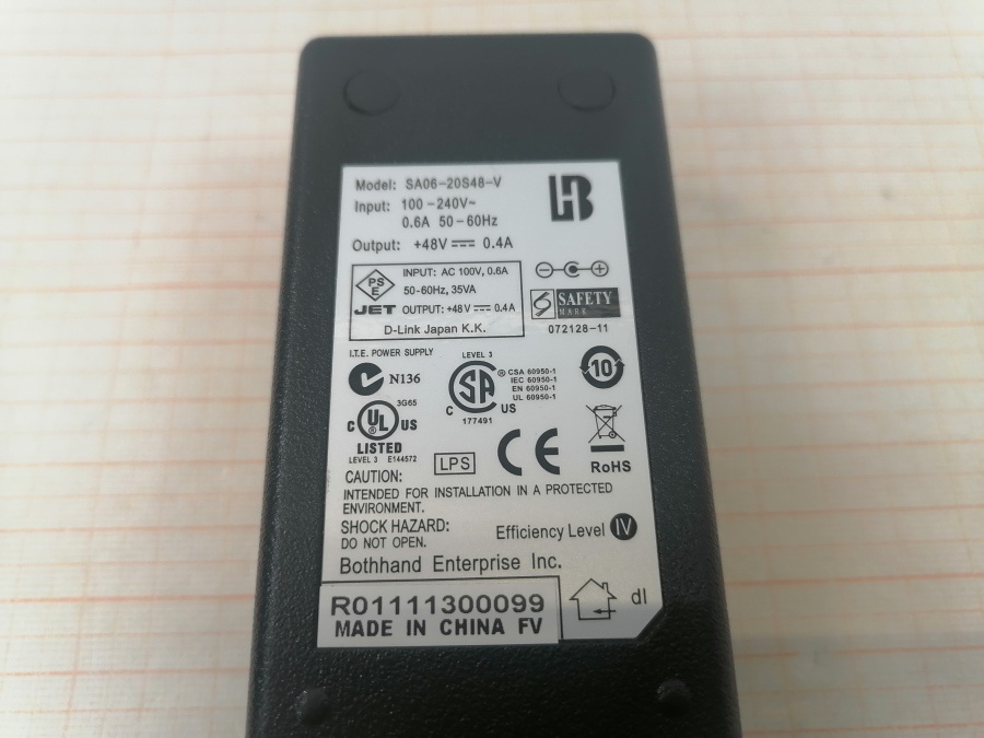 111-130-001 Блок питания (БП) BOTHHAND SA06-20S48-V #2