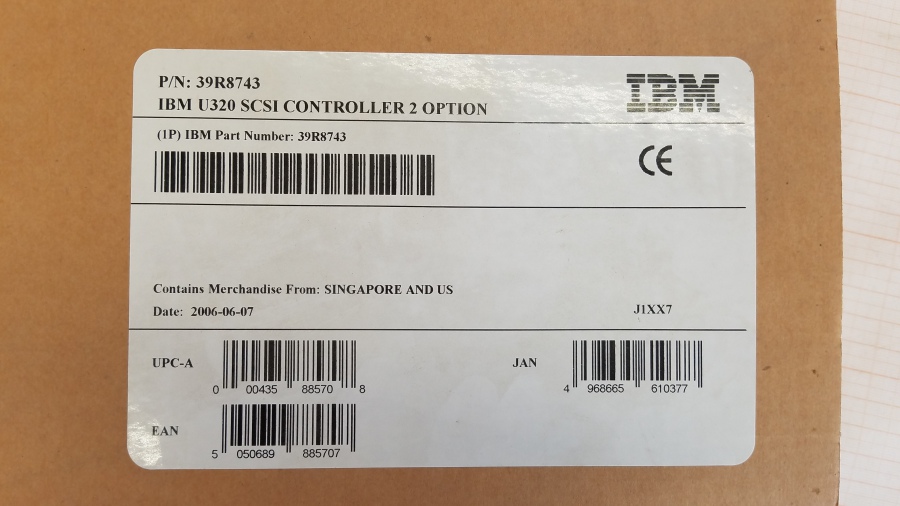 168-081-001 Контроллер PCI IBM 29320ALP #2