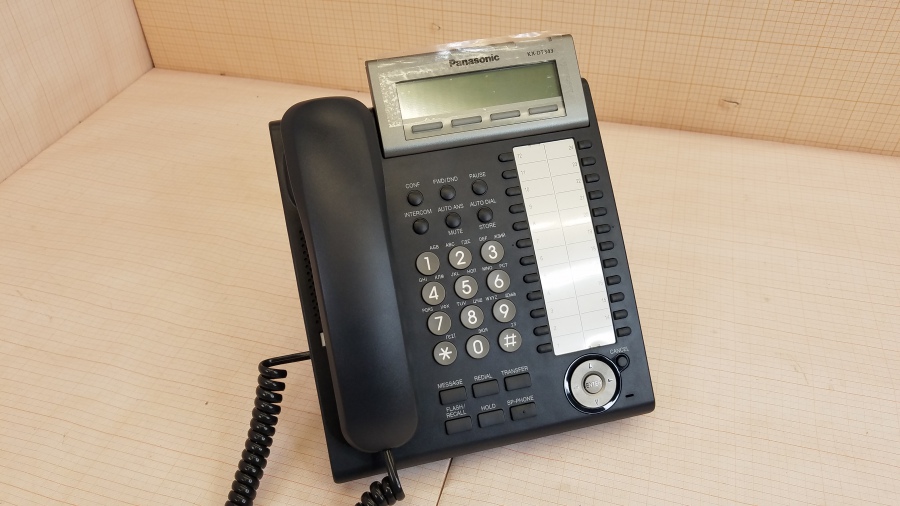 111-138-001 Телефон системный PANASONIC KX-DT343RU-B #3