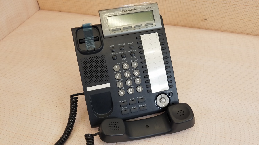 111-138-001 Телефон системный PANASONIC KX-DT343RU-B #4