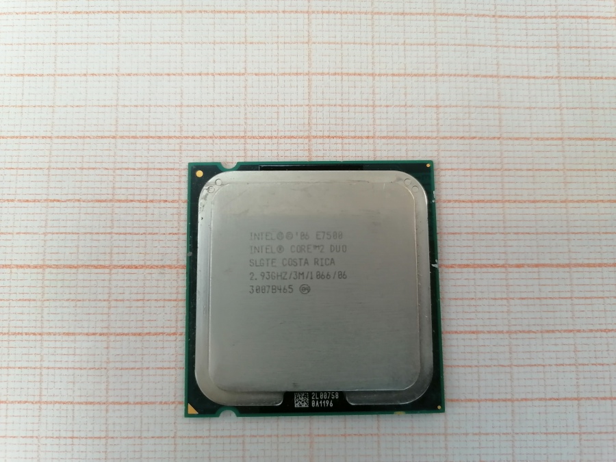165-335-001 CPU LGA 775 INTEL CORE 2 DUO E7500 #1