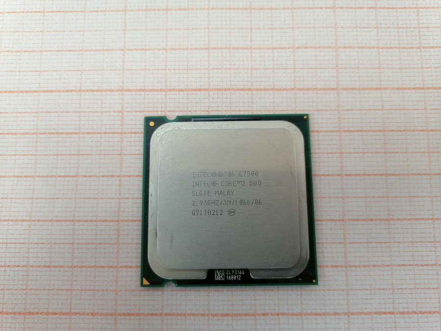 165-335-002 CPU LGA 775 INTEL CORE 2 DUO E7500 #1