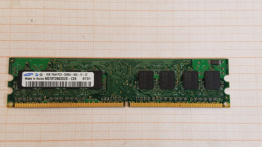 165-353-001 DDR2 DIMM SAMSUNG M378T2863DZS-CE6 #1