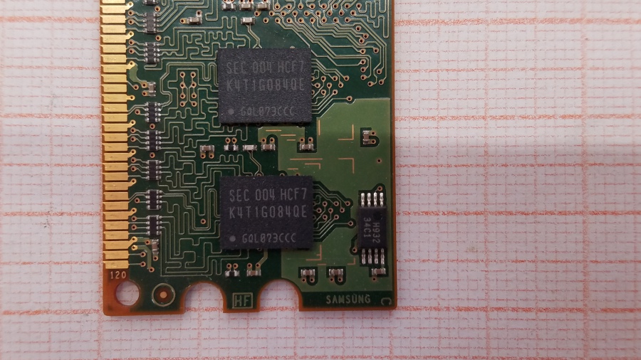 165-359-001 DDR2 DIMM SAMSUNG M378T2863EHS-CF7 #3