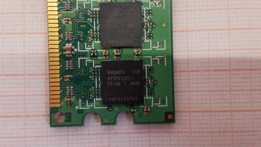 165-360-001 DDR2 DIMM HYNIX HYMP512U64CP8-S6 AB-T #4