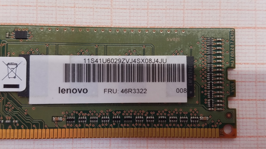 165-363-001 DDR3 1333/1600 DIMM LENOVO 46R3322 #2