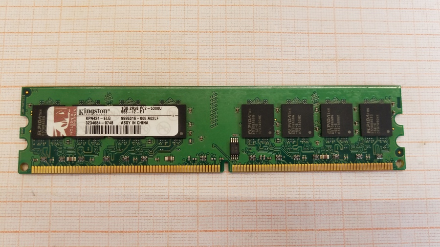 165-380-001 DDR2 DIMM KINGSTON KPN424-ELG #1