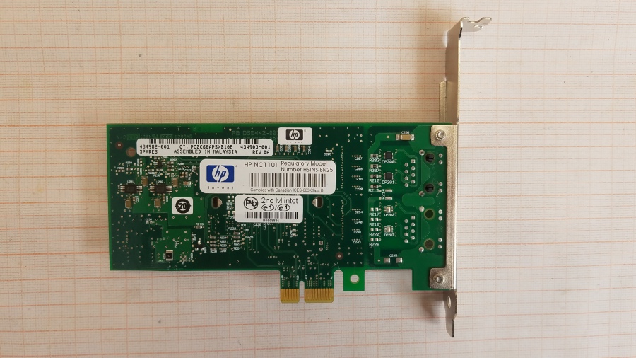 178-056-001 Сетевая карта HP NC110T HSTNS-BN25 #1