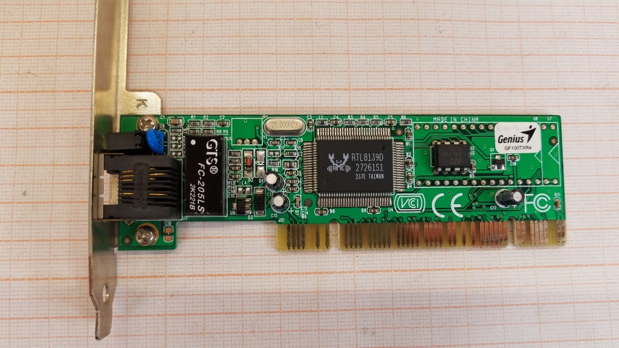 177-082-001 LAN Genius GF100TXR4 #2