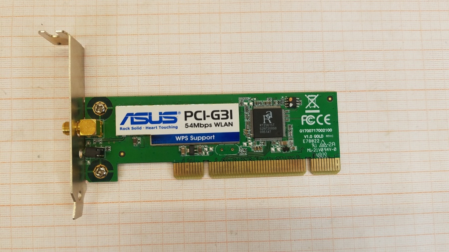 142-023-001 Адаптер WLAN ASUS PCI-G31 #2