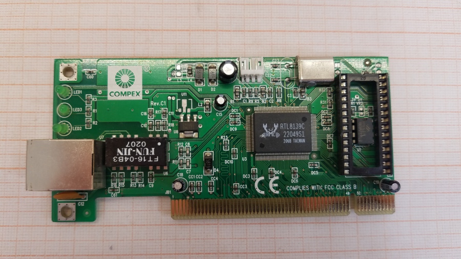 128-042-001 LAN Compex RE100TX/WOL #2