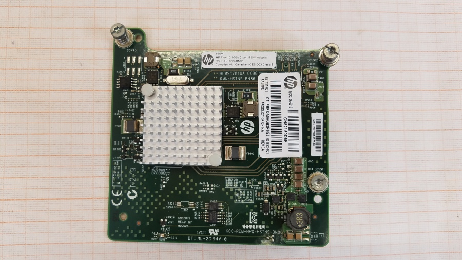 111-146-001 Контроллер Mezzanine HBA Fibre Channel HP Flex-10 530M #1