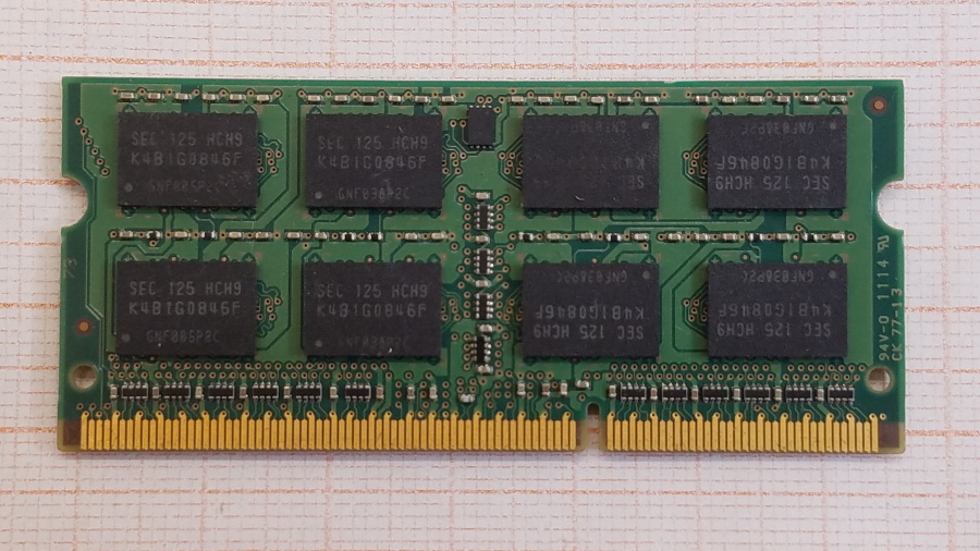 165-444-001 DDR3 SO-DIMM SAMSUNG M471B5673FH0-CH9 #2