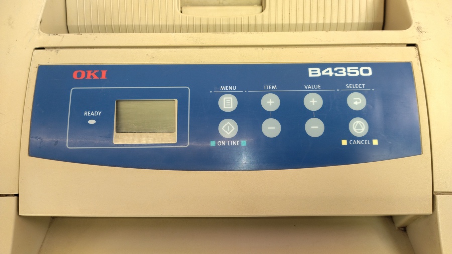165-057-001 Принтер OKI B4350 #7