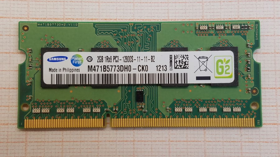 165-450-001 DDR3 SO-DIMM SAMSUNG M471B5773DH0-CK0 #1