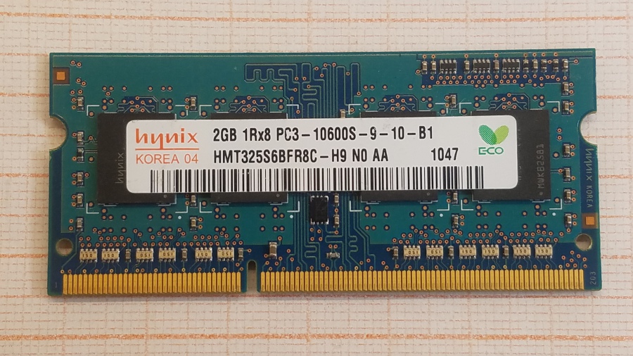 165-459-001 DDR3 SO-DIMM HP 536723-351 #2