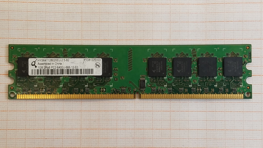 165-465-001 DDR2 DIMM HP 404574-888 #1