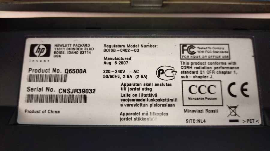 130-018-008 МФУ HP LaserJet 3390 #23