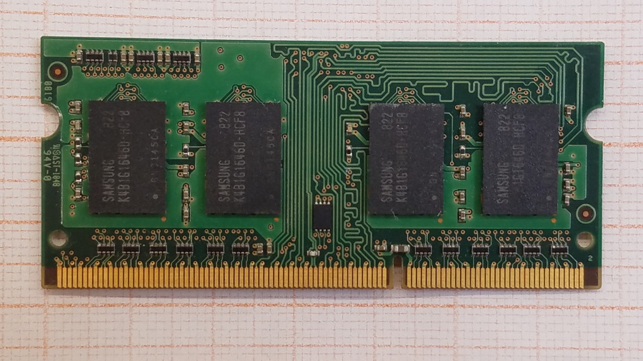 165-470-001 DDR3 SO-DIMM SAMSUNG M471B2874DZ1-CF8 #2