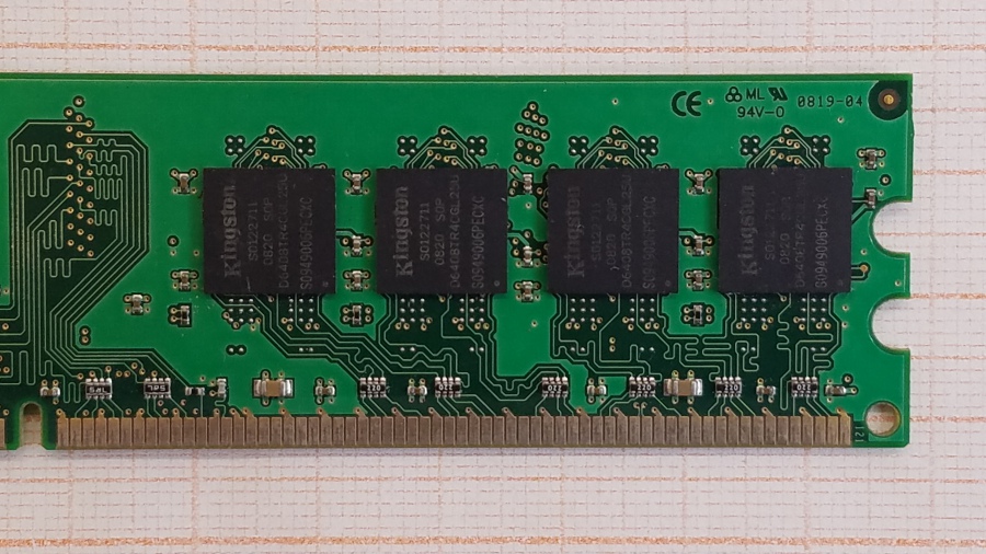 165-488-001 DDR2 DIMM KINGSTON KVR667D2N5/1G #3